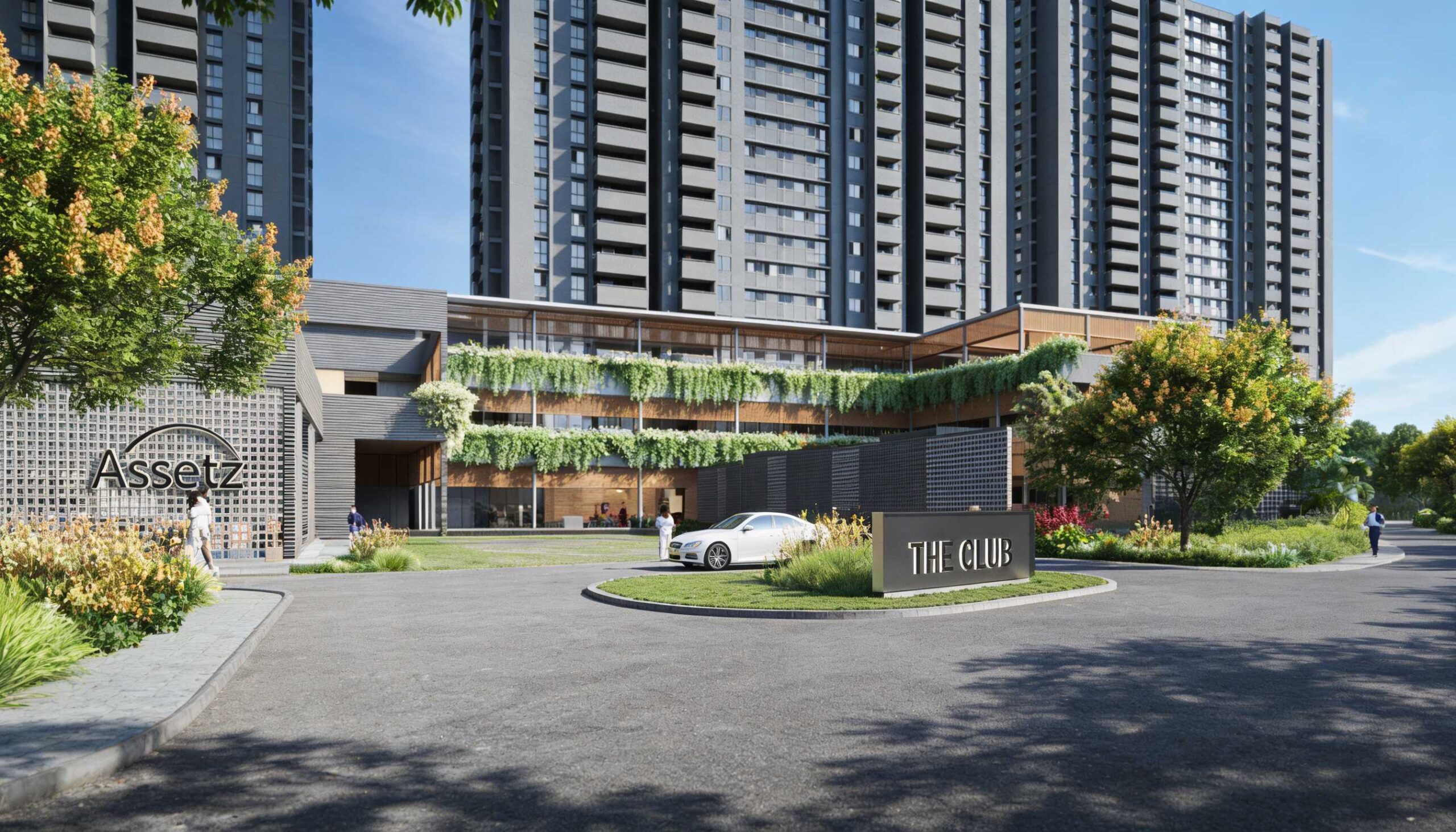 Assetz Mizumi Reserve – lake-facing towers